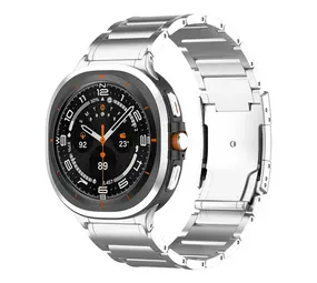 Strap-it Bracelet en titane Samsung Galaxy Watch Ultra (argent) Strap-it Bracelet en titane Samsung Galaxy Watch Ultra (argent)