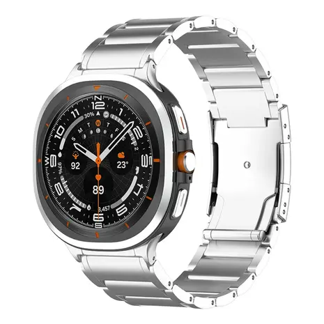 Strap-it Strap-it Bracelet en titane Samsung Galaxy Watch Ultra (argent) Strap-it Strap-it Bracelet en titane Samsung Galaxy Watch Ultra (argent)