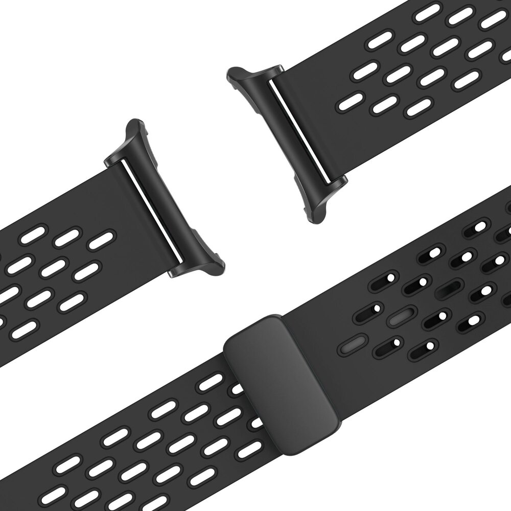Bandz Bandz Bracelet Sport 'Air' avec D-buckle Samsung Galaxy Watch Ultra (noir)