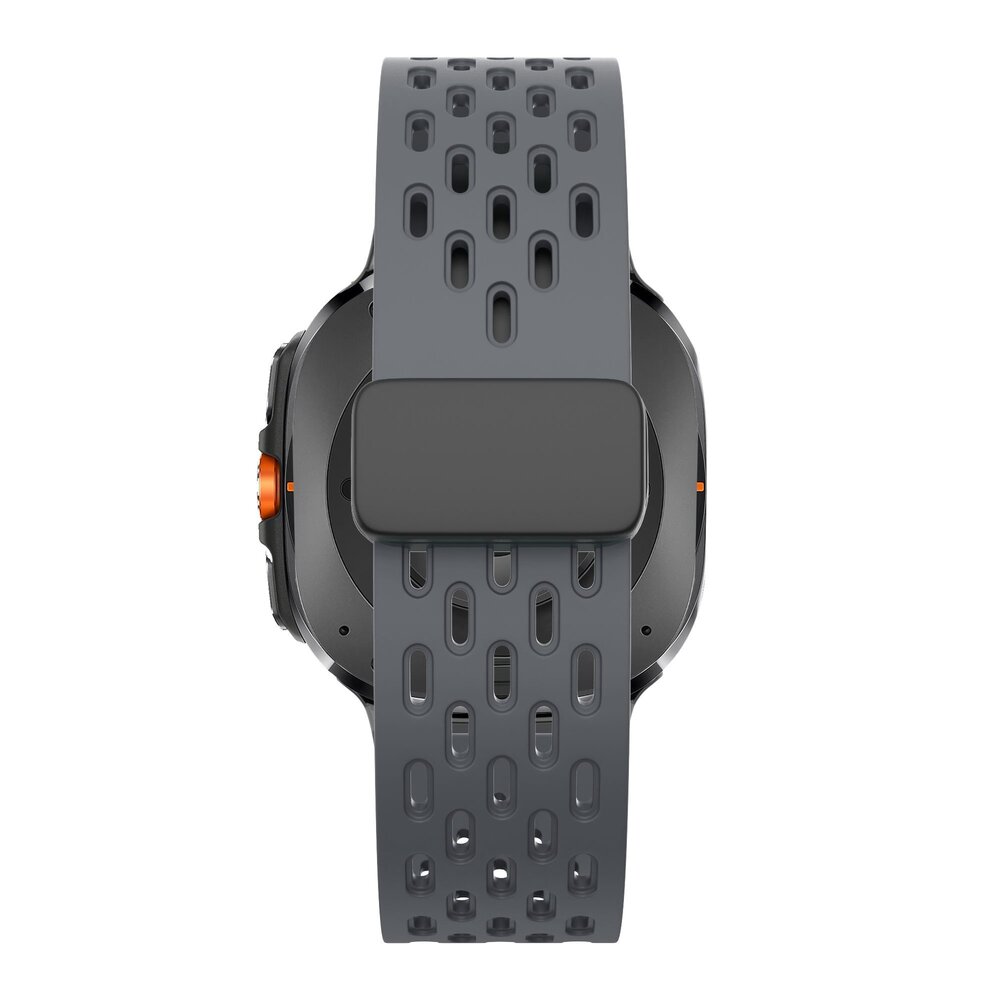 Bandz Bandz Bracelet Sport 'Air' avec D-buckle Samsung Galaxy Watch Ultra (gris foncé)