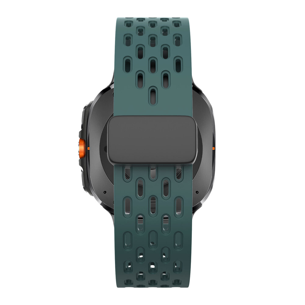 Bandz Bandz Bracelet Sport 'Air' avec D-buckle Samsung Galaxy Watch Ultra (vert sapin)