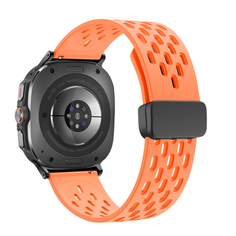 Bandz Bandz Bracelet Sport 'Air' avec D-buckle Samsung Galaxy Watch Ultra (orange) Bandz Bandz Bracelet Sport 'Air' avec D-buckle Samsung Galaxy Watch Ultra (orange)