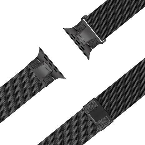 Bandz Bandz Bracelet Milanais 'Mecha' Apple Watch (noir)