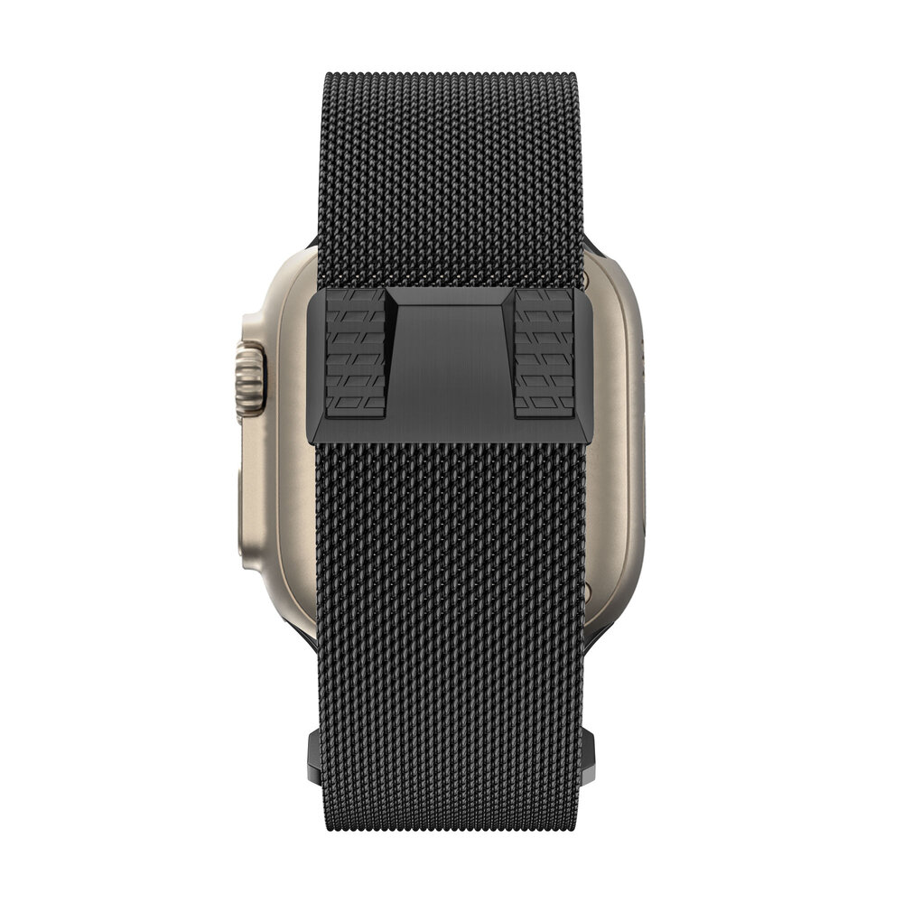 Bandz Bandz Bracelet Milanais 'Mecha' Apple Watch (noir)