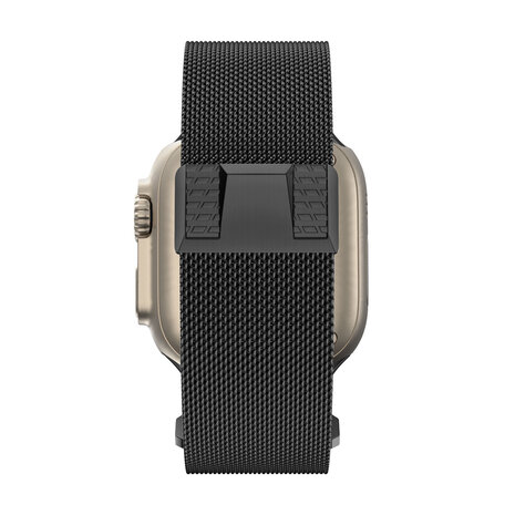 Bandz Bandz Bracelet Milanais 'Mecha' Apple Watch (noir)