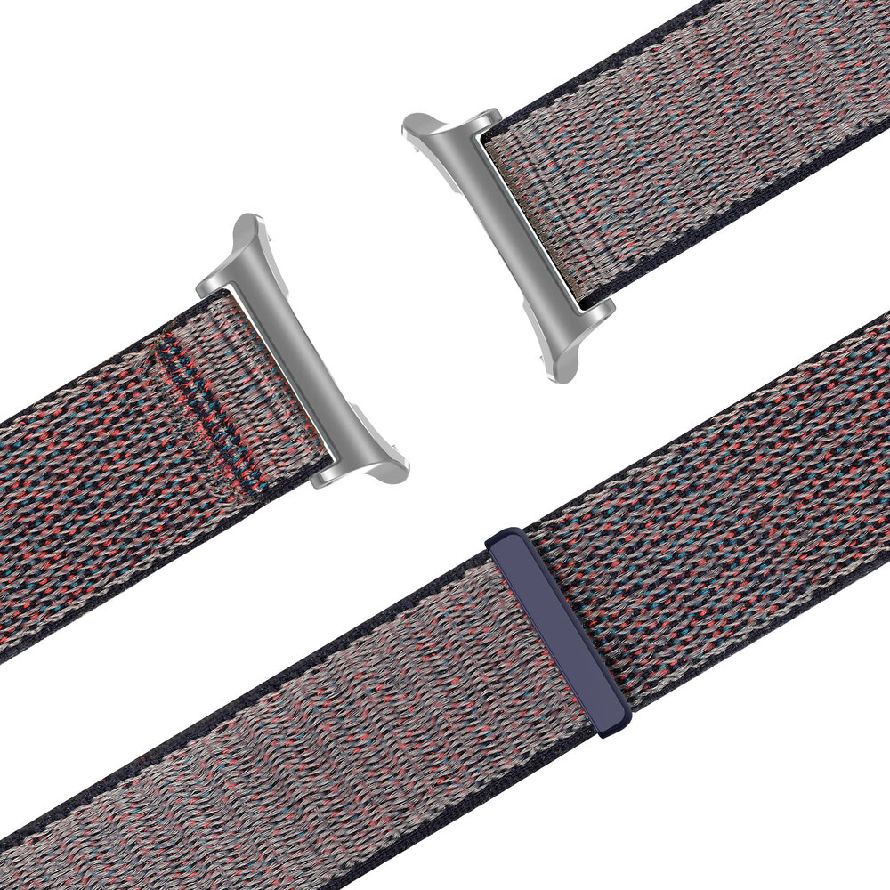 Bandz Bandz Bracelet nylon loop Samsung Galaxy Watch Ultra (bleu foncé)