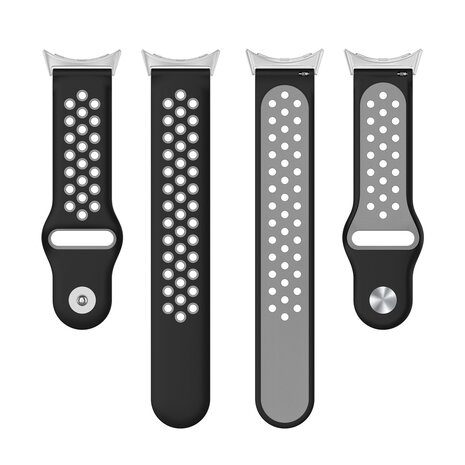 Strap-it Strap-it Bracelet sport Google Pixel Watch 3 - 41mm (noir/gris)