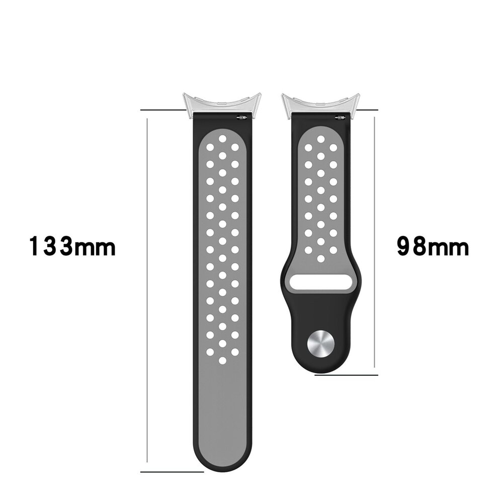 Strap-it Strap-it Bracelet sport Google Pixel Watch 3 - 41mm (noir/gris)