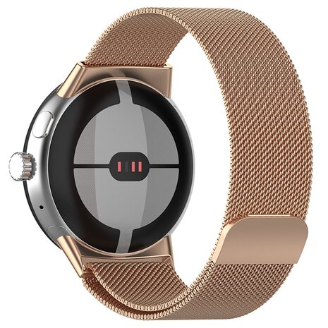 Strap-it Strap-it Bracelet Milanais Google Pixel Watch 3 - 41mm (or rose)