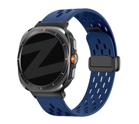 Bandz Bandz Bracelet Sport 'Air' avec D-buckle Samsung Galaxy Watch Ultra (bleu foncé)