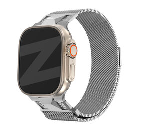 Bandz Bandz Bracelet Milanais 'Mecha' Apple Watch (titane argent)