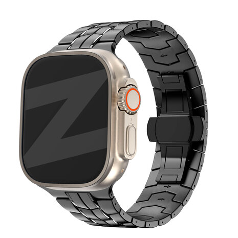 Bandz Bandz Bracelet titane 'Supreme' Apple Watch (noir)