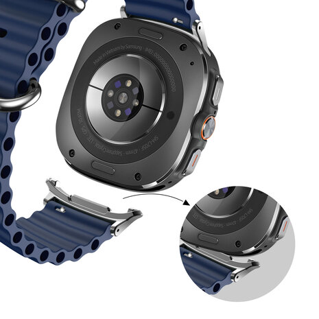 Bandz Bandz Bracelet Ocean 'Classique' Samsung Galaxy Watch Ultra (bleu foncé)