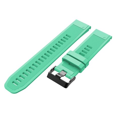 Strap-it Strap-it Bracelet silicone Garmin Fenix 8 - 47mm (aqua)