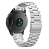 Strap-it Strap-it Bracelet acier Garmin Fenix 8 - 47mm (argent) Strap-it Strap-it Bracelet acier Garmin Fenix 8 - 47mm (argent)
