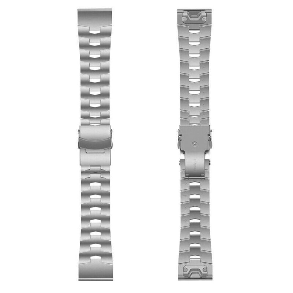 Strap-it Strap-it Bracelet titane Garmin Fenix 8 - 47mm (argent)