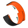 Strap-it Strap-it Bracelet en silicone magnétique Garmin Fenix 8 - 47mm (noir/orange) Strap-it Strap-it Bracelet en silicone magnétique Garmin Fenix 8 - 47mm (noir/orange)