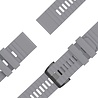 Strap-it Bandz Bracelet silicone avec boucle Garmin Fenix 8 - 47mm (gris) Strap-it Bandz Bracelet silicone avec boucle Garmin Fenix 8 - 47mm (gris)