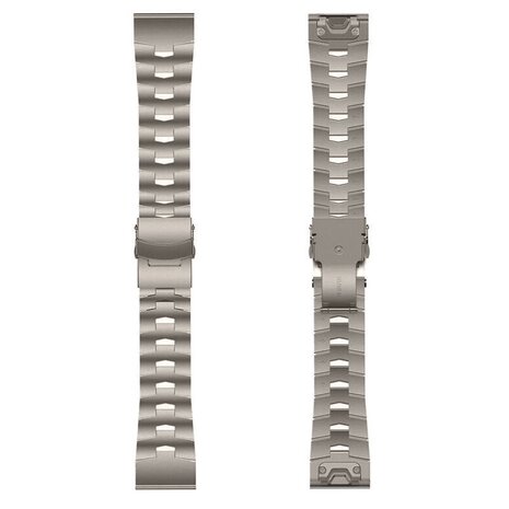 Strap-it Strap-it Bracelet titane Garmin Fenix 8 - 51mm (titane)
