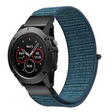 Strap-it Bracelet nylon Garmin Fenix 8 - 51mm (dark mist grey)