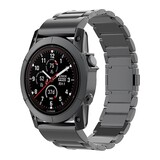 Strap-it Bracelet titane magnétique Garmin Fenix 8 - 51mm (noir)