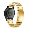 Strap-it Strap-it Bracelet métal Garmin Fenix E (or) Strap-it Strap-it Bracelet métal Garmin Fenix E (or)
