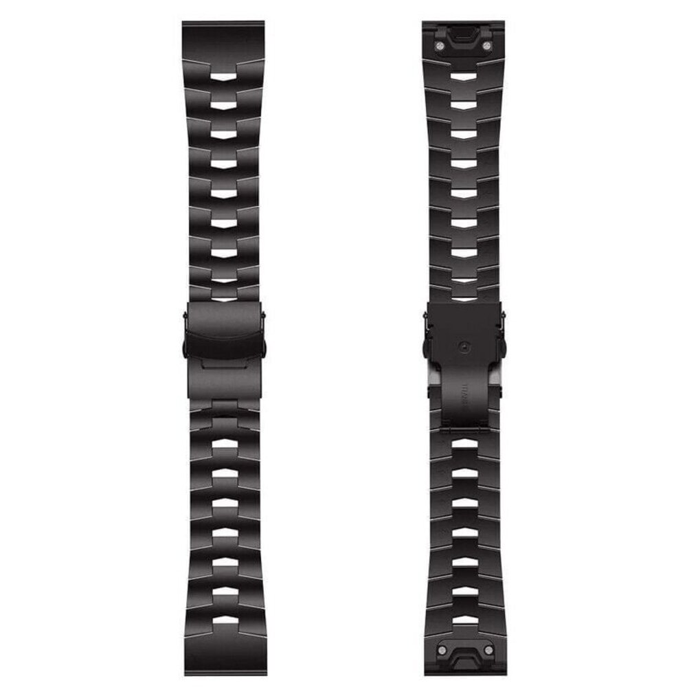 Strap-it Strap-it Bracelet titane Garmin Fenix E (graphite)