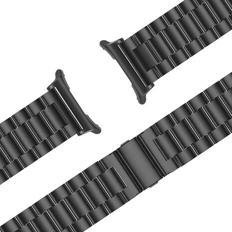 Bandz Bandz Bracelet acier 'Classique' Samsung Galaxy Watch Ultra (noir)