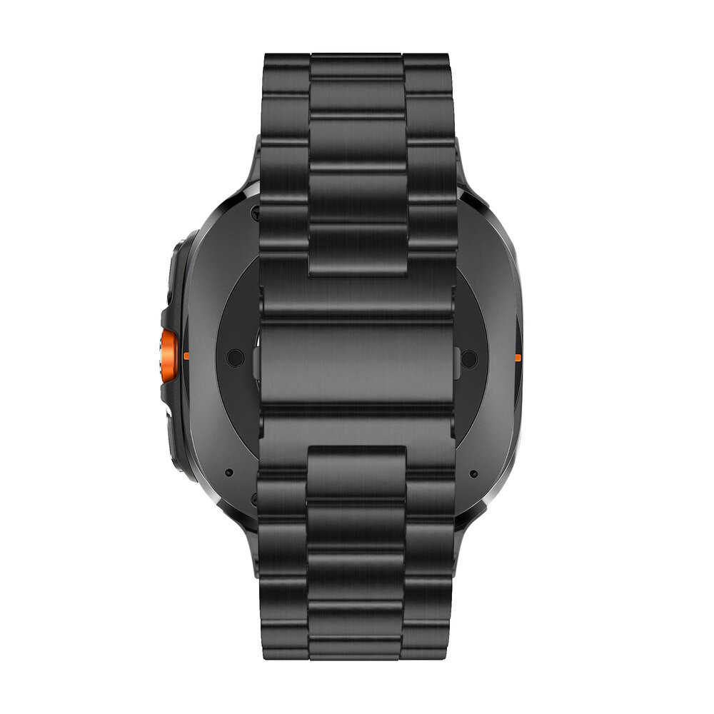 Bandz Bandz Bracelet acier 'Classique' Samsung Galaxy Watch Ultra (noir)