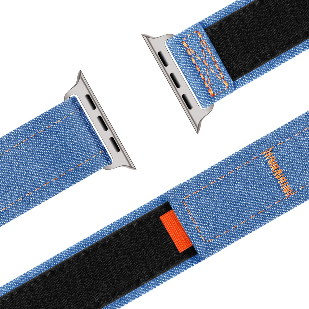 Bandz Bandz Bracelet Denim Apple Watch (bleu clair)