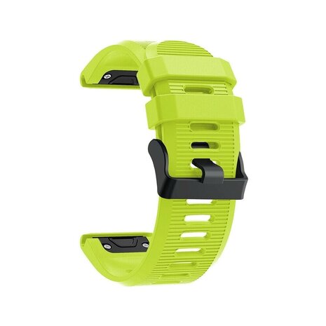 Strap-it Strap-it Bracelet silicone Garmin Enduro 1 / 2 / 3 (vert clair)