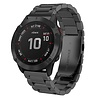 Strap-it Strap-it Bracelet acier Garmin Enduro 1 / 2 / 3 (noir) Strap-it Strap-it Bracelet acier Garmin Enduro 1 / 2 / 3 (noir)