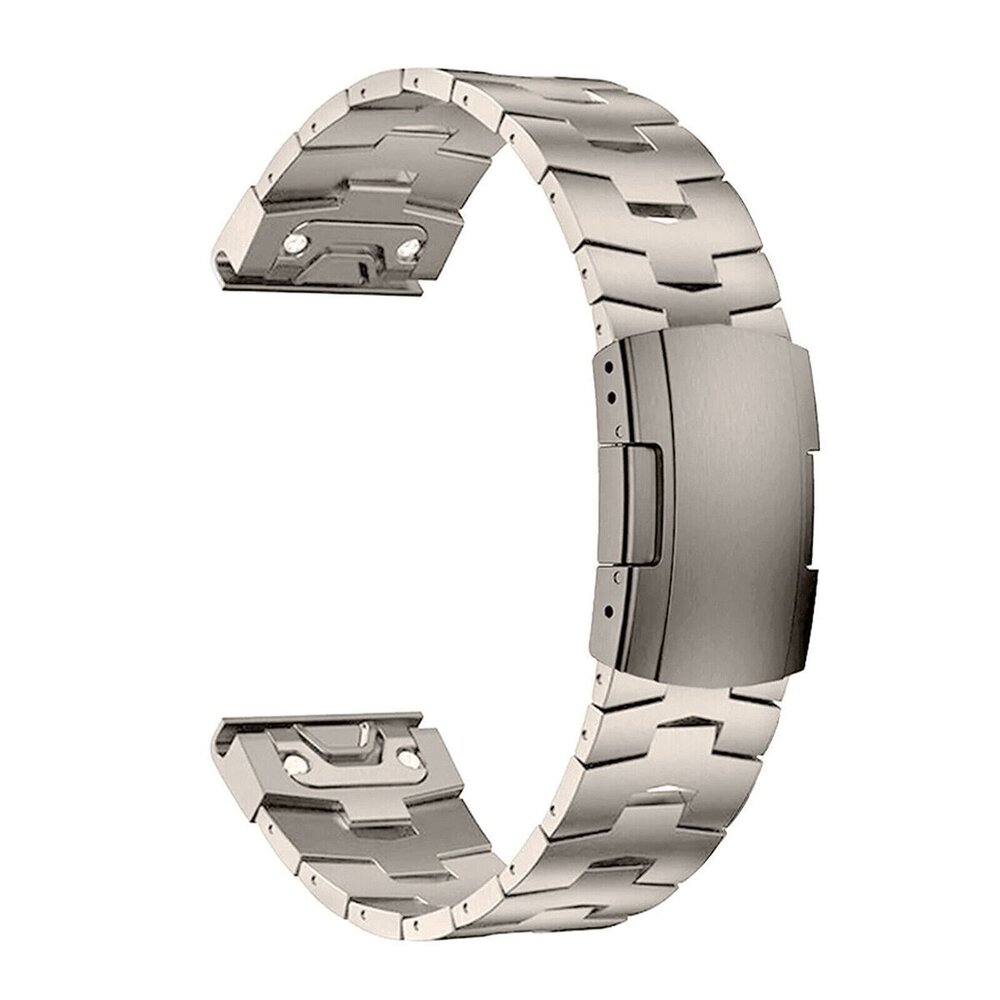 Strap-it Strap-it Bracelet titane Garmin Enduro 1 / 2 / 3 (titane) Strap-it Strap-it Bracelet titane Garmin Enduro 1 / 2 / 3 (titane)