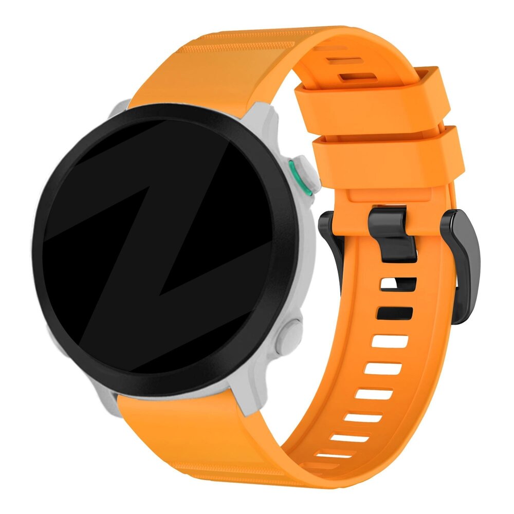 Bandz Bandz Bracelet silicone avec boucle Garmin Enduro 1 / 2 / 3 (orange)