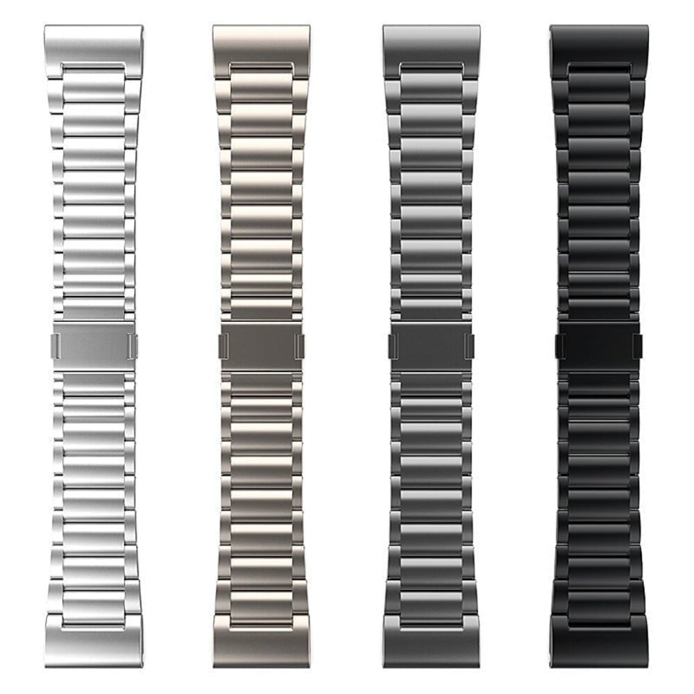 Strap-it Strap-it Bracelet titane magnétique Garmin Enduro 1 / 2 / 3 (argent) Strap-it Strap-it Bracelet titane magnétique Garmin Enduro 1 / 2 / 3 (argent)