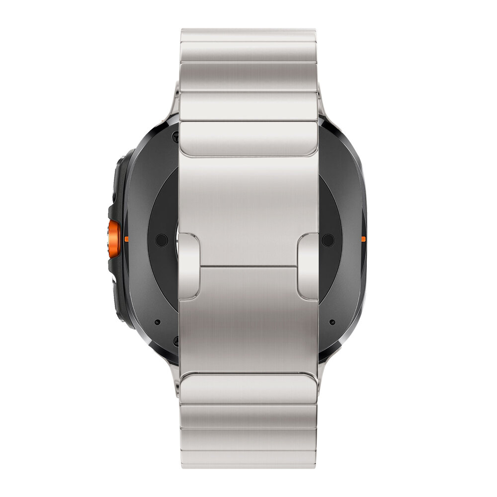 Bandz Bandz Bracelet titane Samsung Galaxy Watch Ultra 'One Bead' (titane gris) Bandz Bandz Bracelet titane Samsung Galaxy Watch Ultra 'One Bead' (titane gris)