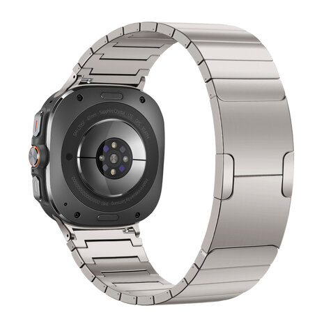 Bandz Bandz Bracelet titane Samsung Galaxy Watch Ultra 'One Bead' (titane gris) Bandz Bandz Bracelet titane Samsung Galaxy Watch Ultra 'One Bead' (titane gris)