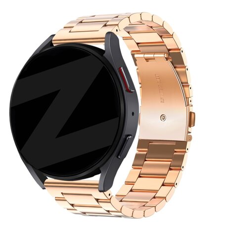 Bandz Bandz Bracelet acier 'Classic' Withings ScanWatch Nova (roségoud)