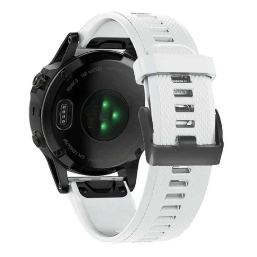 Strap-it Strap-it Bracelet silicone Garmin Epix Gen 2 (blanc)