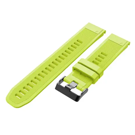 Strap-it Strap-it Bracelet silicone Garmin Epix Gen 2 (vert clair)
