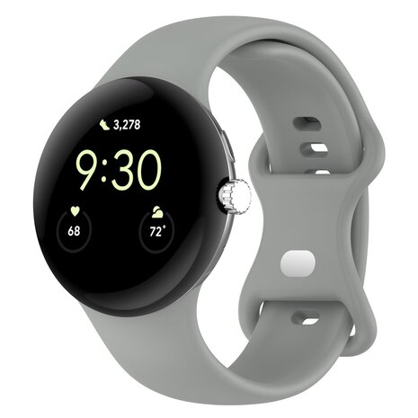 Strap-it Strap-it Bracelet Silicone Classique Google Pixel Watch 3 - 41mm (gris)