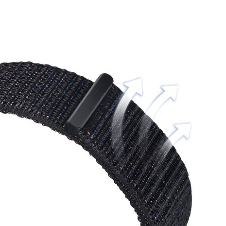 Strap-it Strap-it Bracelet nylon Google Pixel Watch 3 - 45mm (noir)