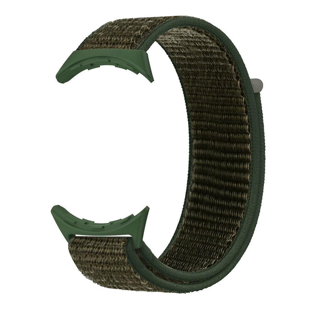 Strap-it Strap-it Bracelet nylon Google Pixel Watch 3 - 45mm (vert armée)