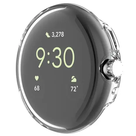 Strap-it Strap-it Coque TPU Google Pixel Watch 3 - 45mm (transparent)