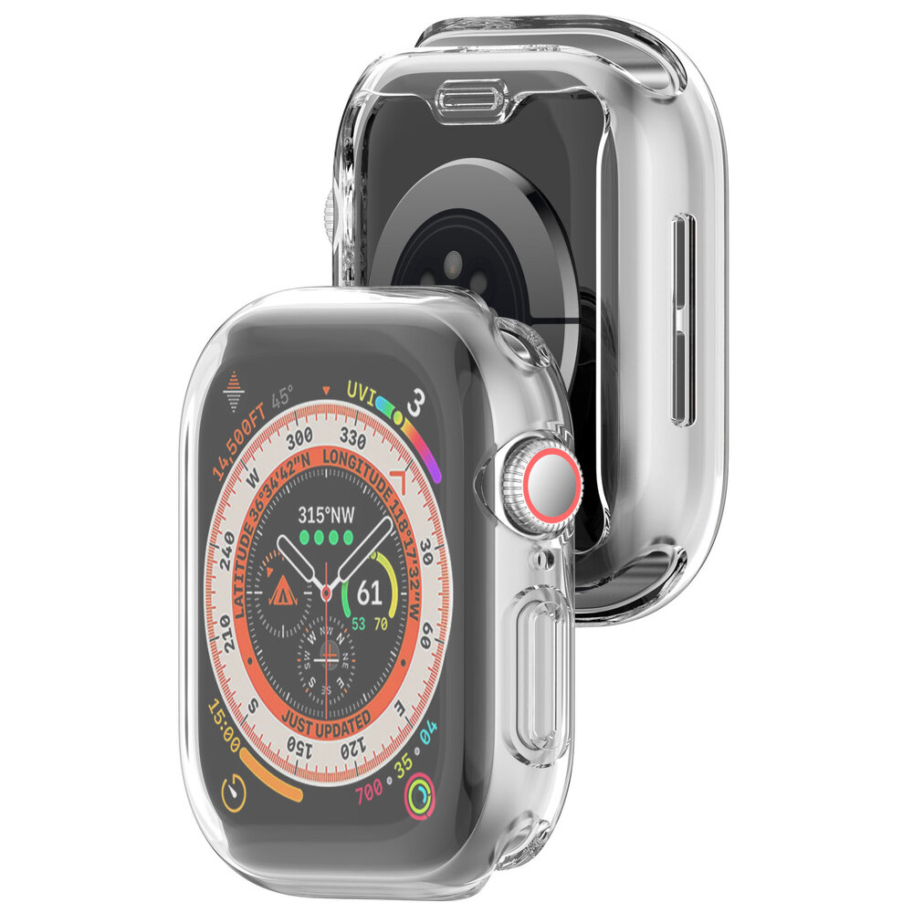Strap-it Strap-it Coque TPU Apple Watch 10 (transparent)