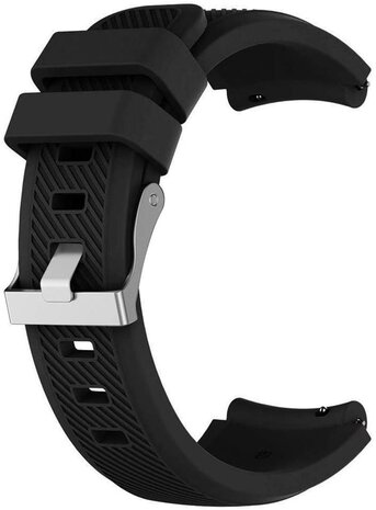 Strap-it Strap-it Bracelet montre 22mm silicone - universel (noir)