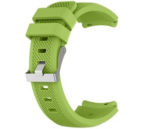Strap-it Bracelet montre 22mm silicone - universel (vert clair)