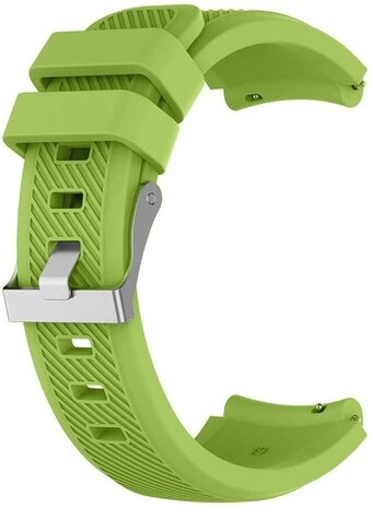 Strap-it Strap-it Bracelet montre 22mm silicone - universel (vert clair)