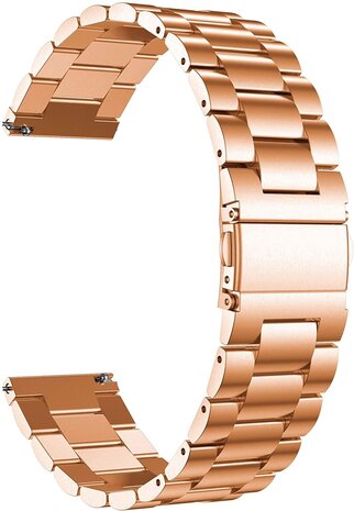 Strap-it Strap-it Bracelet montre 22mm acier - universel (or rose)