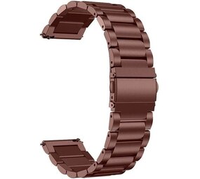 Strap-it Bracelet montre 22mm acier - universel (bronze-or)
